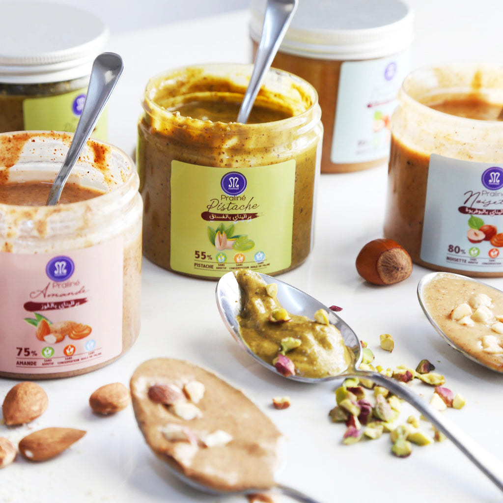 Glace au praliné Masmoudi